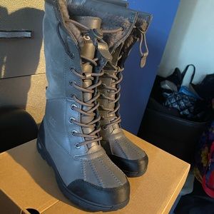 Brand new Grey K Butte Toggle Tall Ugg Boots for sale